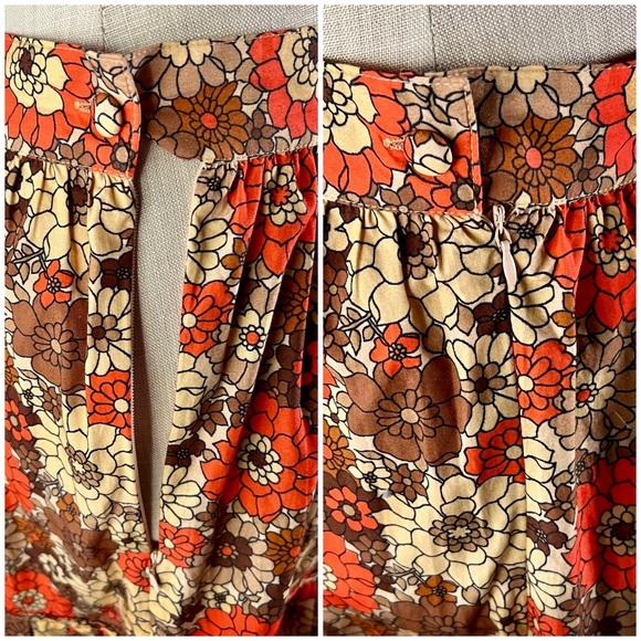 Anthropologie Stella Pardo Retro Floral Tiered Midi Skirt NWT New M *Run… - Picture 15 of 16